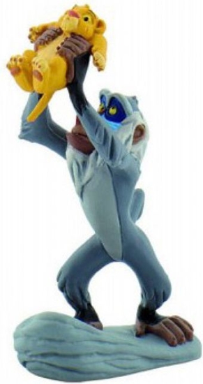 Изображение Figurka Bullyland Król Lew Rafiki i Simba (220480)