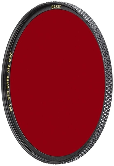 Picture of Filtr czerwony ciemny B+W Basic 091 Red Dark 630 MRC 1102703 72mm