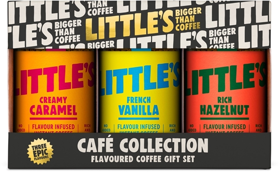 Изображение Flavored coffee gift set Little's Cafe Collection, 3 x 50 g
