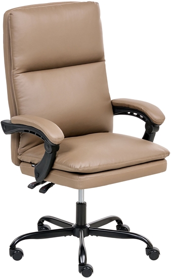 Picture of Fotel biurowy SERENE Ekoskóra Brzowy