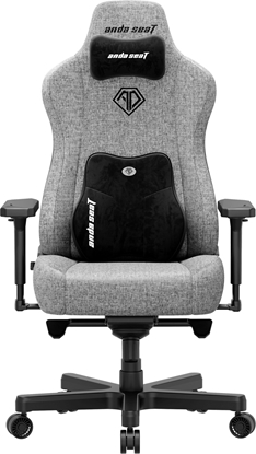 Изображение Fotel gamingowy materiaowy Anda Seat Kaiser 3E XL Grey Fabric