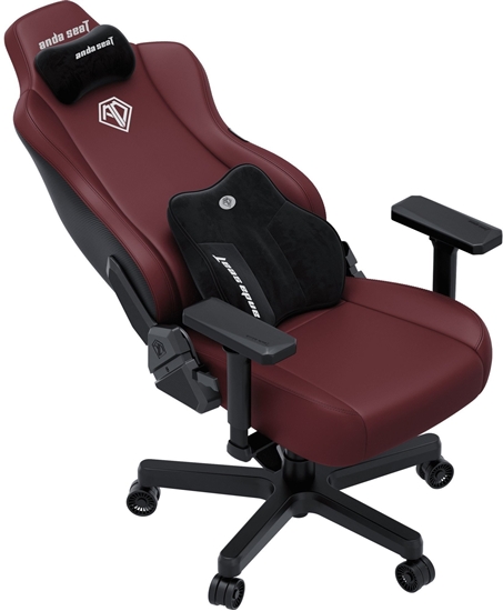 Picture of Fotel gamingowy skórzany Anda Seat Kaiser 3E XL Maroon PVC