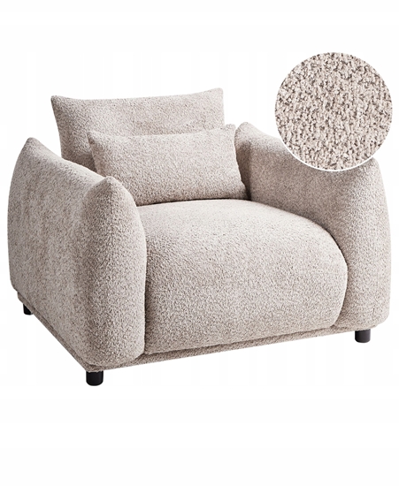 Picture of Fotel JAMSA Boucle Beowoszary