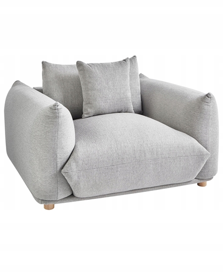 Picture of Fotel LUVOS Jasnoszary