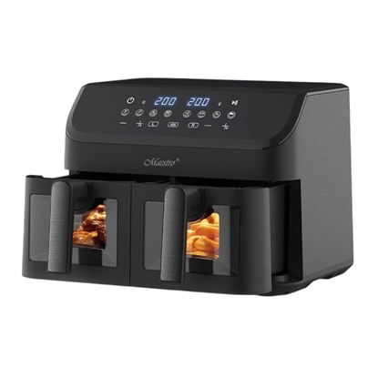 Picture of Frytownica beztłuszczowa podwójna 4,5l + 4,5l  2000W  MR-758