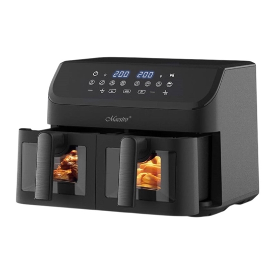 Picture of Frytownica beztłuszczowa podwójna 4,5l + 4,5l  2000W  MR-758