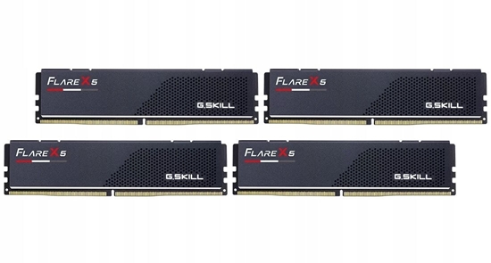 Изображение Pamięć PC - DDR5 192GB (4x48GB) Flare X5 AMD 6000MHz CL28 EXPO Black 
