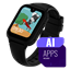 Attēls no Garett Kids Vibe AI 4G Smartwatch Black