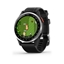 Picture of Garmin Approach S44 Silver Aluminium Bezel with Black Silicone Band