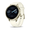Picture of Garmin Venu 4 - 41mm, Lunar Gold with Bone Silicone Band sports watch