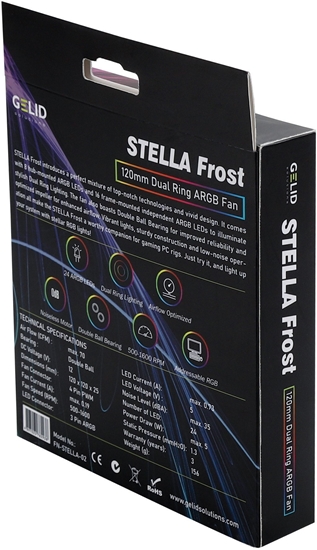 Picture of Gelid 120mm D-RGB Stella Frost (FN-STELLA-02)