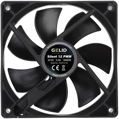 Picture of Gelid 120mm Silent 12 PWM Black (FN-PX12-16)