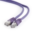 Изображение Gembird RJ-45/RJ-45, kat.6A, S/FTP, fioletowy, 2m (PP6A-LSZHCU-V-2M)