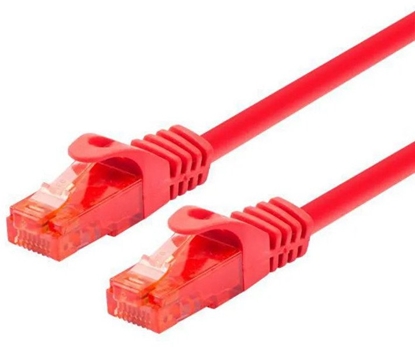 Изображение Goobay 95527 kabel sieciowy Czerwony 7,5 m Cat6 S/FTP (S-STP)