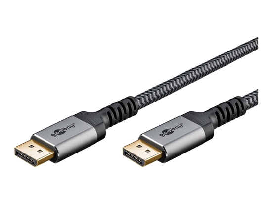 Picture of Goobay DisplayPort Cable 2.0/2.1, 54 Gbit/s | 75680 | DisplayPort to  DisplayPort