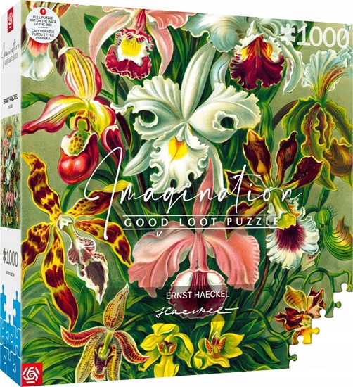 Picture of Good Loot Puzzle: Imagination - Ernst Haeckel - Orchidea / Orchid (1000 elementów)