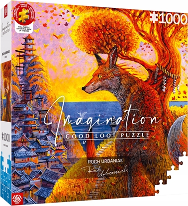 Attēls no Good Loot Imagination Puzzle: Roch Urbaniak Benkei 1000 elementów