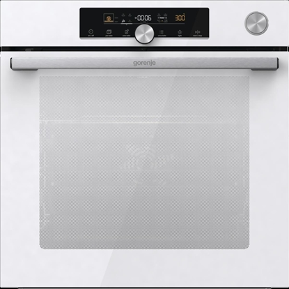 Изображение Gorenje Oven | BPSA6747A08WG | 77 L | Electric | AquaClean | Mechanical control | Steam function | Height 59.5 cm | Width 59.5 cm | White
