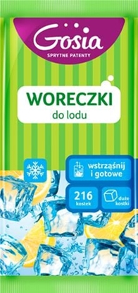 Picture of Gosia Woreczki do lodu Gosia "wstrznij i gotowe"-Due kostki 9szt.