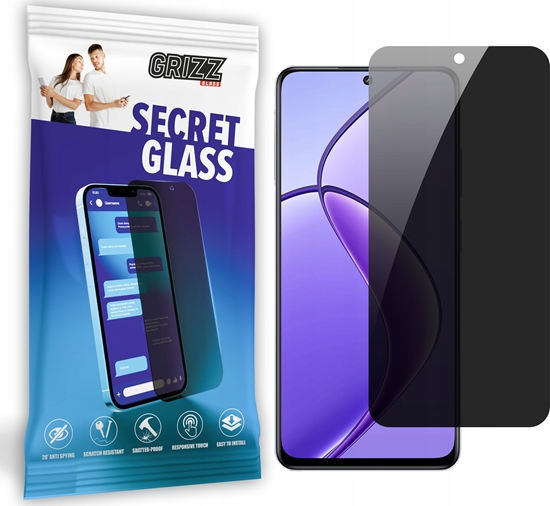 Изображение GrizzGlass Szko prywatyzujce GrizzGlass SecretGlass do Realme 12 4G