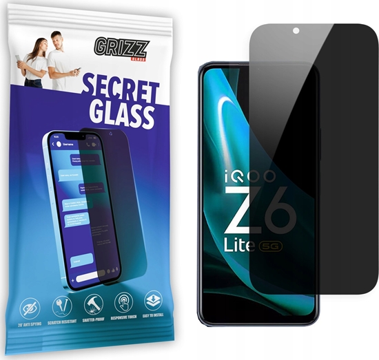 Picture of GrizzGlass Szko prywatyzujce GrizzGlass SecretGlass vivo iQOO Z6 Lite