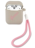 Picture of Guess Apple AirPods 1/2 cover Silicone Vintage case Grey