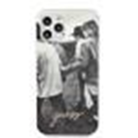 Picture of Guess Apple iPhone 12/12 Pro PC/TPU B&W Photo Case White