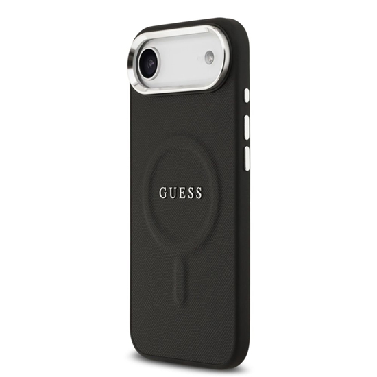 Picture of Guess Apple iPhone Air PU Saffiano MagSafe Case Black