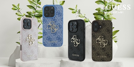 Изображение Guess Guess GUHCP16M4GMGPI iPhone 16 Plus 6.7" róowe/pink hardcase 4G Big Logo