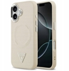Изображение Guess Triangle Logo MagSafe Case for iPhone 17 Beige