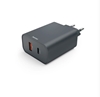 Изображение Zasilacz do laptopa Hama HAMA ADOWARKA SIECIOWA ECOSENTIAL 45W PD 1X USB-C, 1X USB-A, ANTRACYT