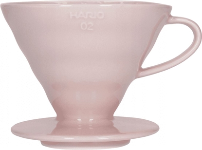 Picture of Hario Hario ceramiczny Drip V60-02 Róowy