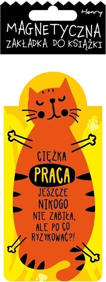 Picture of HENRY Zakadka magnetyczna - Kot praca