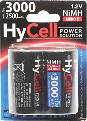 Picture of Hycell Bateria HyCell D / R20 3000mAh 2 szt.