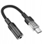 Picture of HOCO digital audio converter Type C to 3 5mm Female LS37 15cm black AKS_LS37 Black (6942007612609)