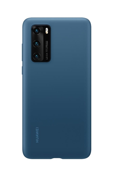 Picture of Huawei P40 Silicone case Blue