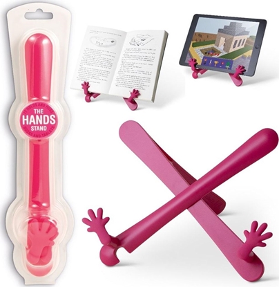 Attēls no IF Hand stand uchwyt na ksizki/tablet róowy