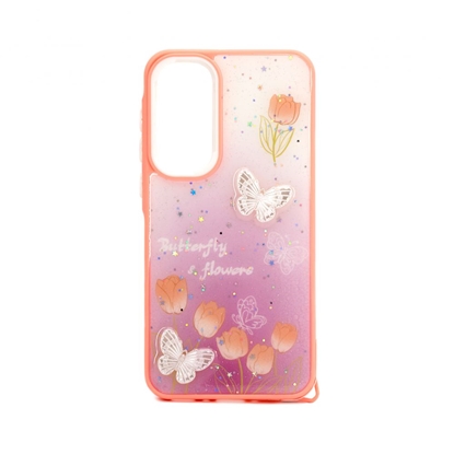 Attēls no iLike Samsung Galaxy A55 EPOXY CARTOON COVER Light Pink