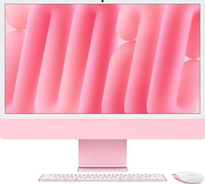 Изображение iMac 24 cale: M4 10/10, 24GB, 512GB SSD - Różowy