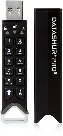 Picture of iStorage datAshur PRO2 pami USB 256 GB USB Typu-A 3.2 Gen 1 (3.1 Gen 1) Czarny
