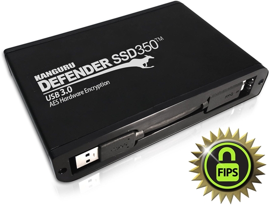 Изображение iStorage Kanguru DEFENDER SSD350 2 TB Micro-USB B 3.2 Gen 1 (3.1 Gen 1) Czarny