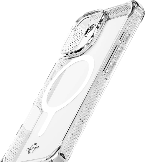 Picture of ITSKINS HYBRID MAGSAFE CLEAR cover til iPhone 17®. Gennemsigtig