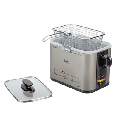 Attēls no JATA FRYER TEMPERATURE SELECTOR 1,3L 1000W SILVER FR326E