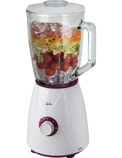 Picture of JATA GLASS BLENDER 1,5L GLASS JUG 2 SPEED + PULSE 1300W SILVER BT265