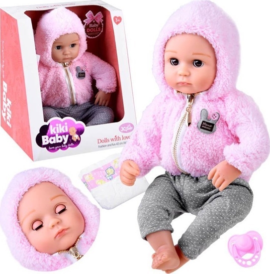 Picture of Jokomisiada Lalka bobas 43 cm gumowa mikki brzuszek ZA4283