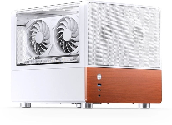 Изображение Jonsbo V12 PC-Gehäuse, Mini-Tower, Micro-ATX - weiß