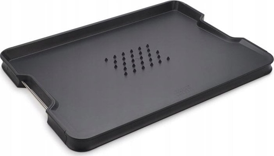 Picture of Joseph Joseph Cut&Carve Plus Multi-func.Black Chopping Board