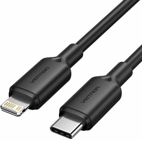 Picture of Kabel USB Vention USB-C - Lightning 2 m Czarny (S9913820)