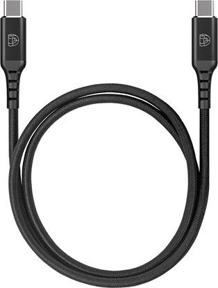 Изображение Kabel USB Goobay USB-C - USB-C 1 m Czarny (50-1008627)