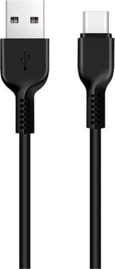 Picture of Kabel USB Hoco USB-A - USB-C 2 m Czarny (X20 black)